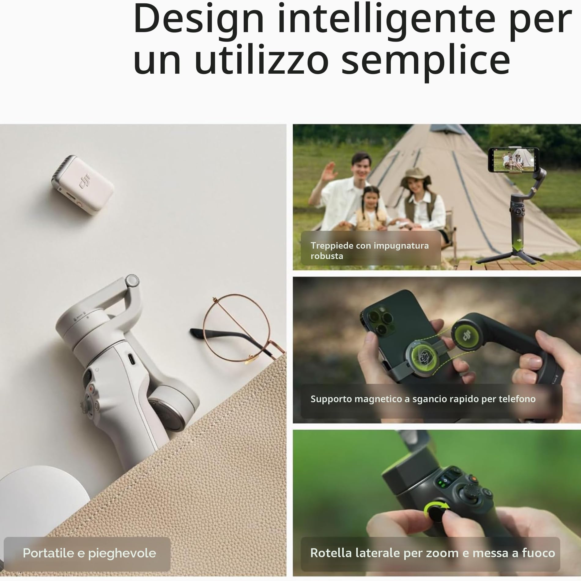 DJI Osmo Mobile 6 Gimbal per smartphone