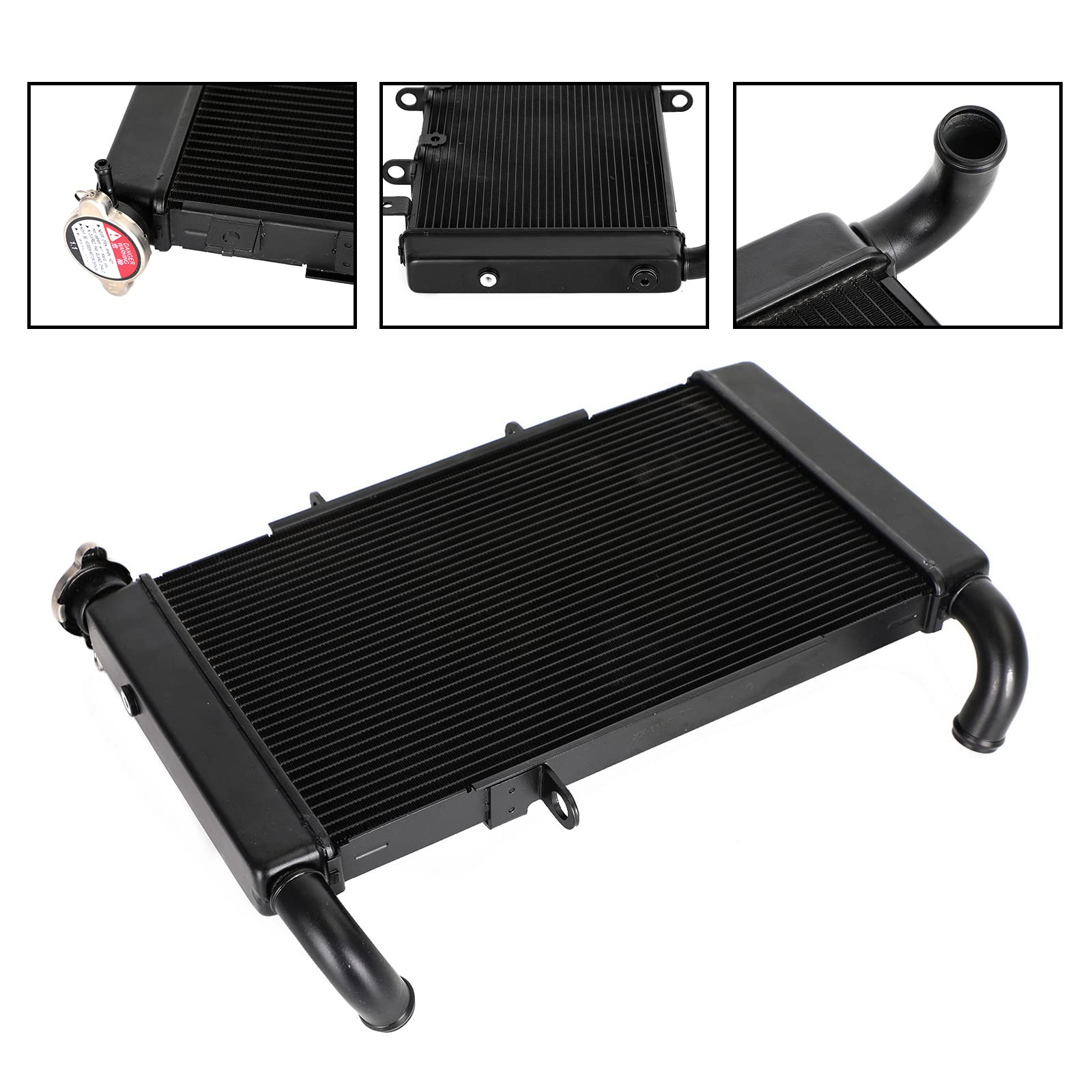 Aluminum Radiator Cooler Cooling Apto para Honda CB CBR 650 R 650R 2018-2023