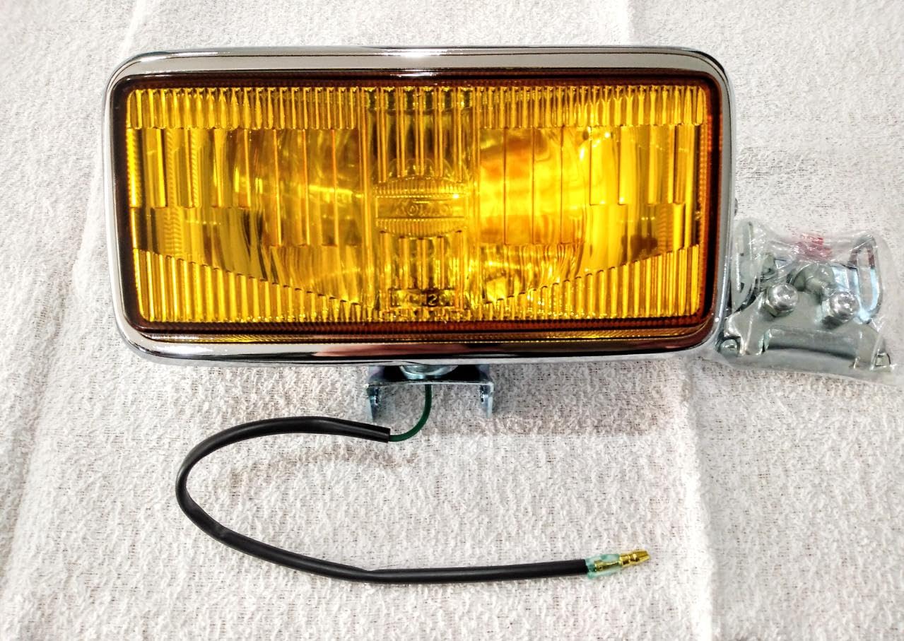 Amazon | トラック用 小糸 角型 フォグランプ 12V (35W イエロー KLF 
