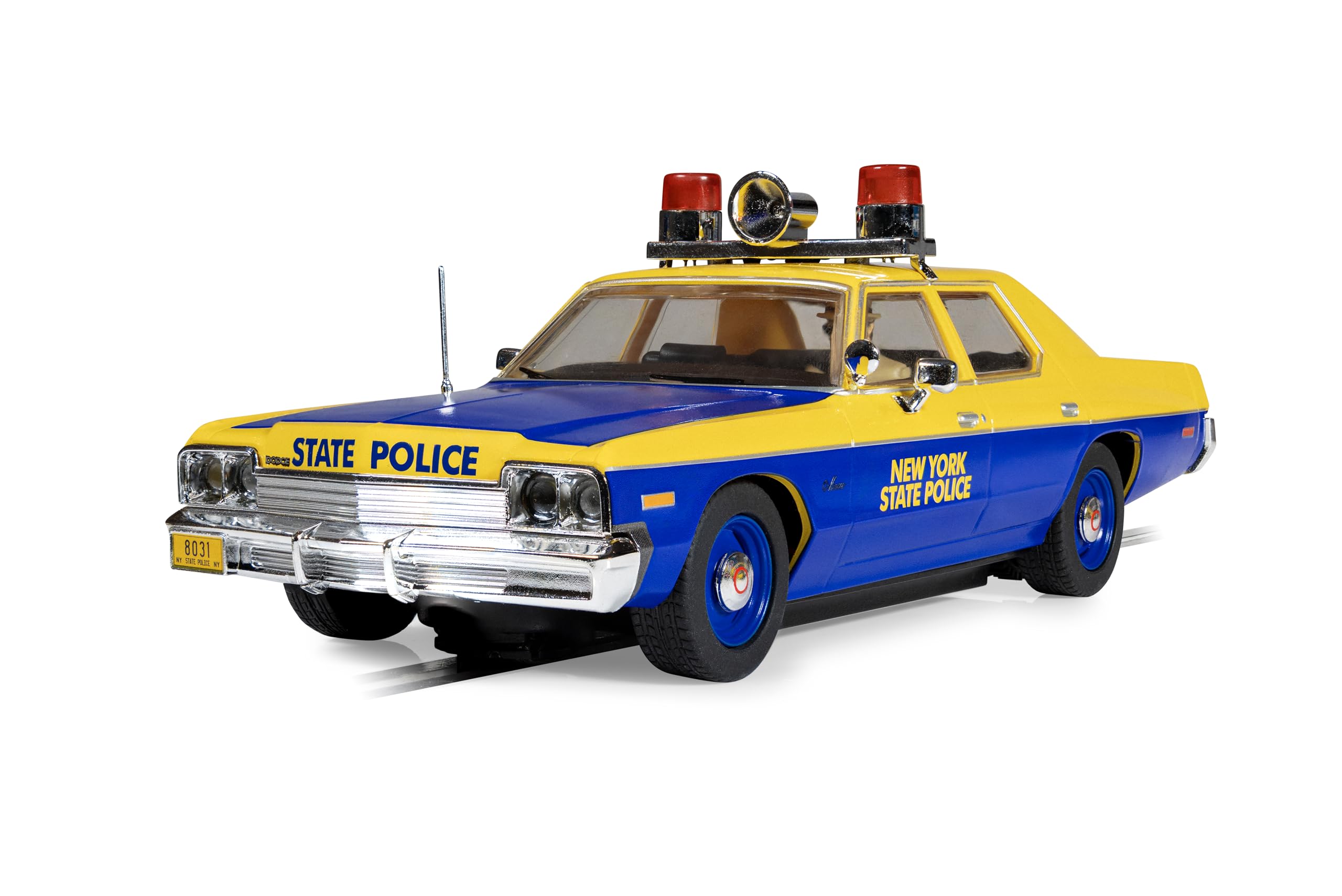 Scalextric C4636 Dodge Monaco NY State Police Slot Cars racing circuit