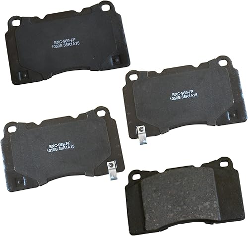 Miniatura 162 de Pastillas de freno delanteras cerámicas Bendix Premium SBC11 para modelos seleccionados Dodge Dart, Ford Fairlane, Falcon, Sedan Delivery, Mustang