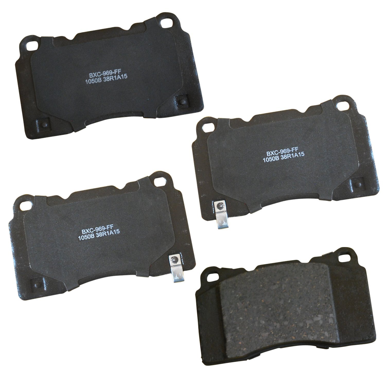 Bendix Premium SBC1050B Ceramic Front Brake Pads for Hyundai Genesis Coupe 2010, Genesis Coupe 2016-2013