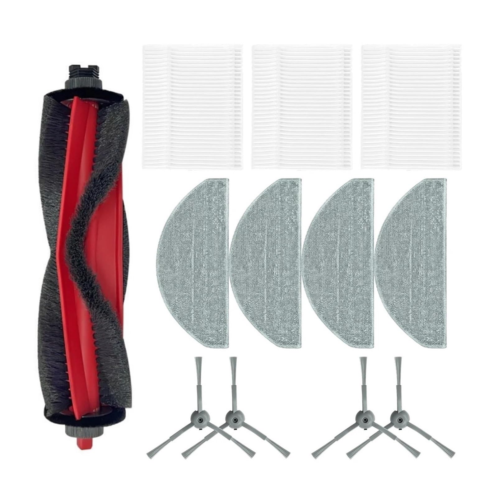 Dirlux Compatible for Deerma S30 Robot Vacuum Cleaner Replacement Mop Head Accessory Pack(A)