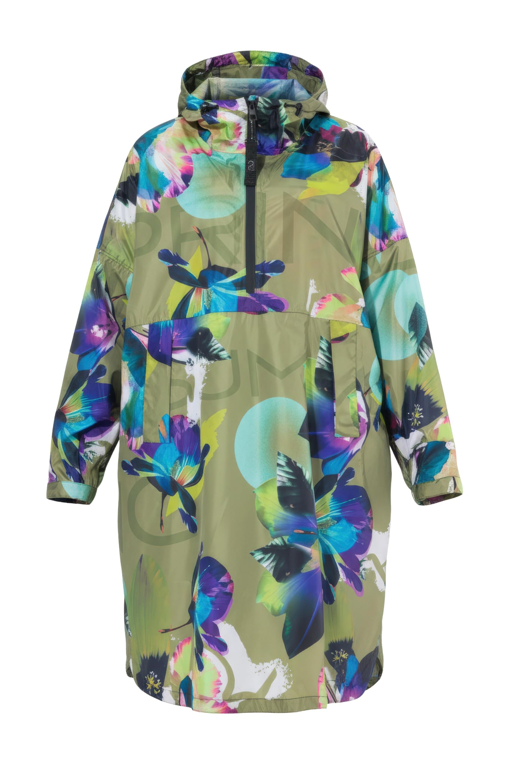 Laurasøn Funktions-Regencape Unisex Print Kapuze 845090