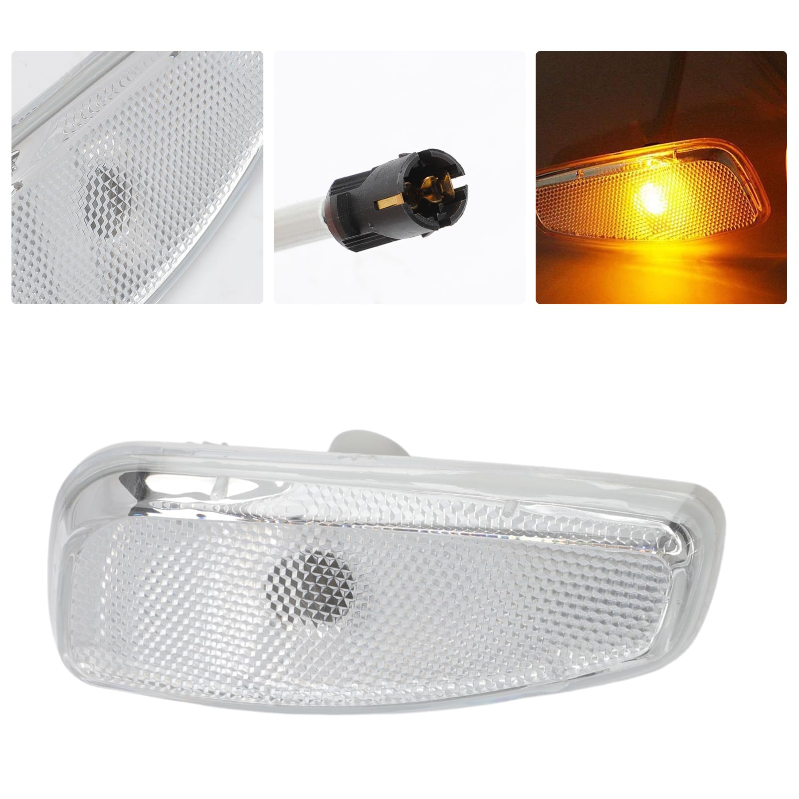 2xLED Indicatore di Direzione Lampada Segnale Impermeabile per Renegade 2014-2021 51953116, 51953114 lampadine led con lenti fumè indicatori di direzione indicatori di direzione laterali luce