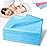 Disposable Massage Table Sheets, 31 X 78 20Pcs Waterproof Spa Bed Cover Non-Woven Fabric for Massage Therapist, Tatto, Waxing, Lash Bed, Salon Table (Blue)