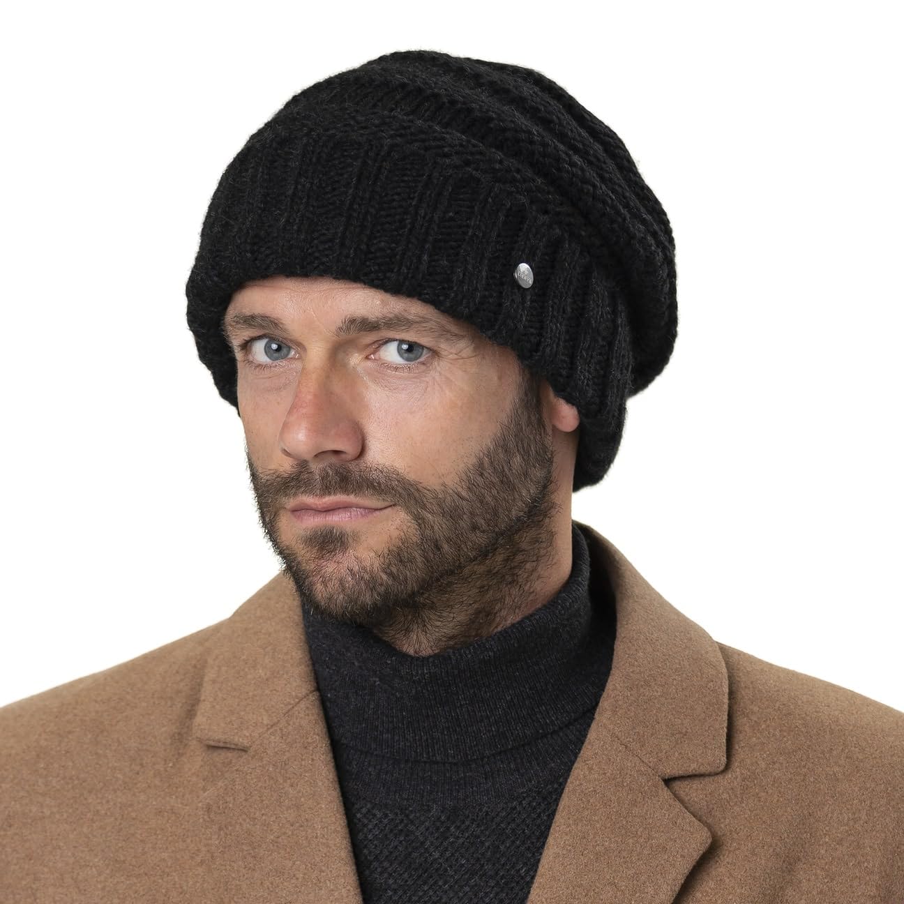 Lierys Jil Bonnet en Tricot Oversize Fabrique en Allemagne Femme Automne Hiver