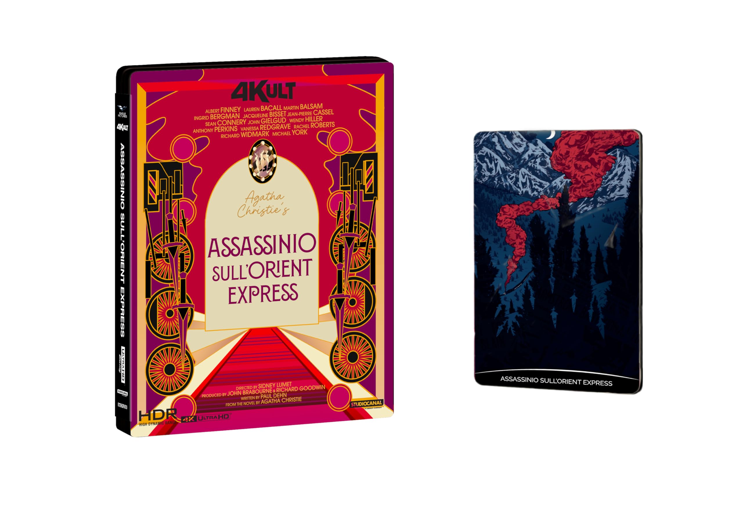 Assassinio Sull'Orient Express (1974) 4Kult (Bd 4K + Bd Hd)