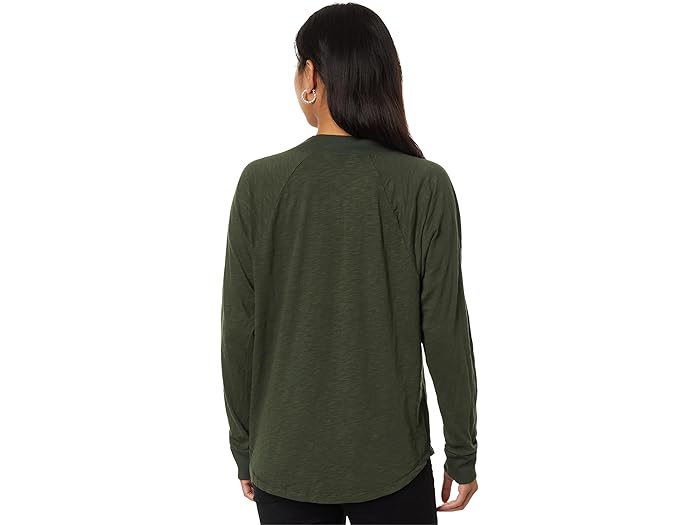 Mod-o-doc Long Sleeve Oversized Lo-Hi Top - Image 1