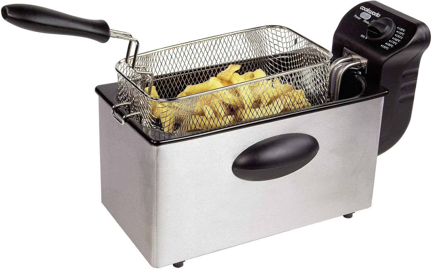 Excellent Quality Cookworks Stainless Steel Semi Professional Fryer