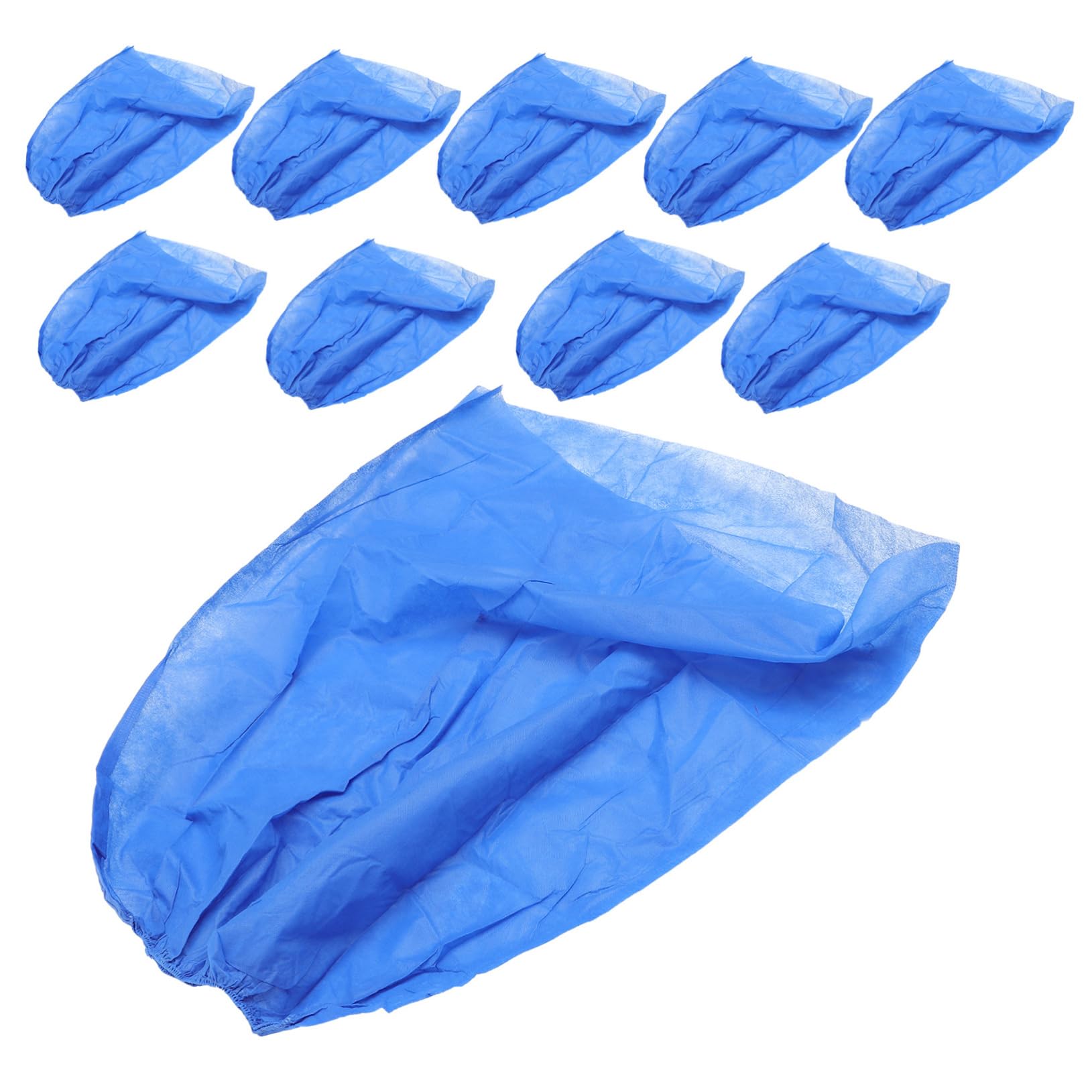 BESPORTBLE 10Pcs Multi Purpose Disposable Bath Skirt for Women Lightweight Non Woven Fabric Shower Wrap Comfortable and Convenient for Spa and Skin Care Services Blue