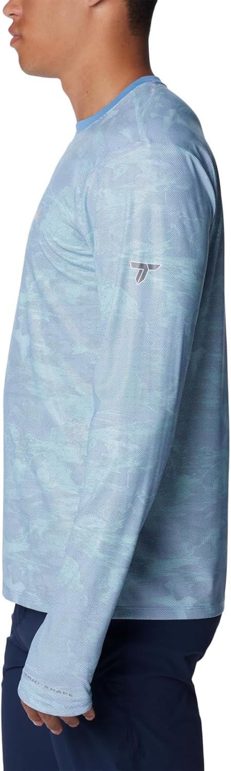 Columbia Mens Summit Valley Sun Deflector Long Sleeve Crew - Image 3