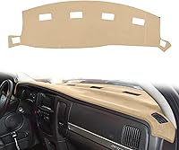 Vista 1 de Cubierta de salpicadero compatible con Dodge Ram 1500 2002-2005, 2500/3500 2003-2005 (beige)