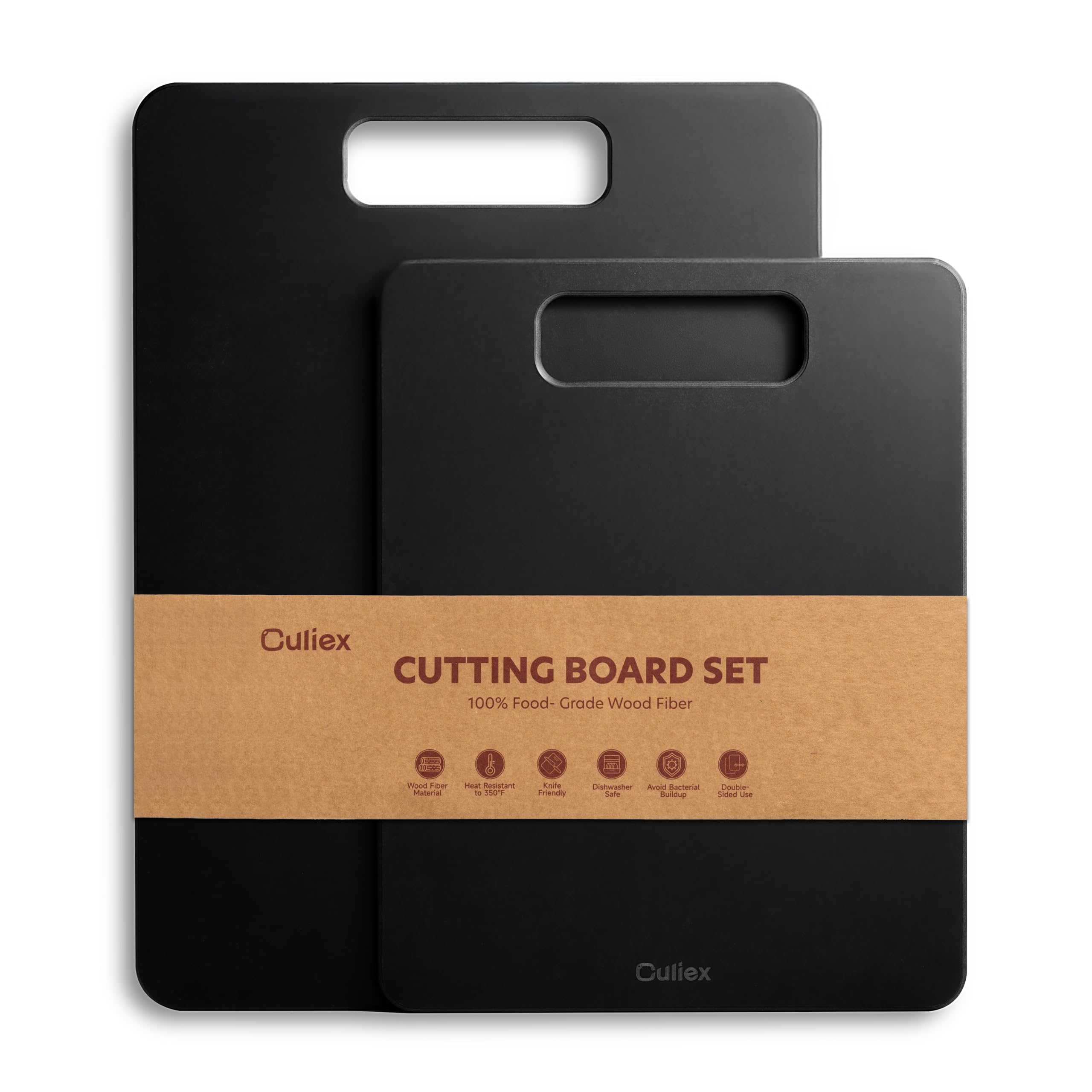 Culiex Wood Fiber Cutting Board Set