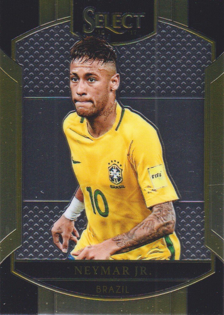 2016-17 Panini Select Soccer #21 Neymar Jr. Brazil at Amazon