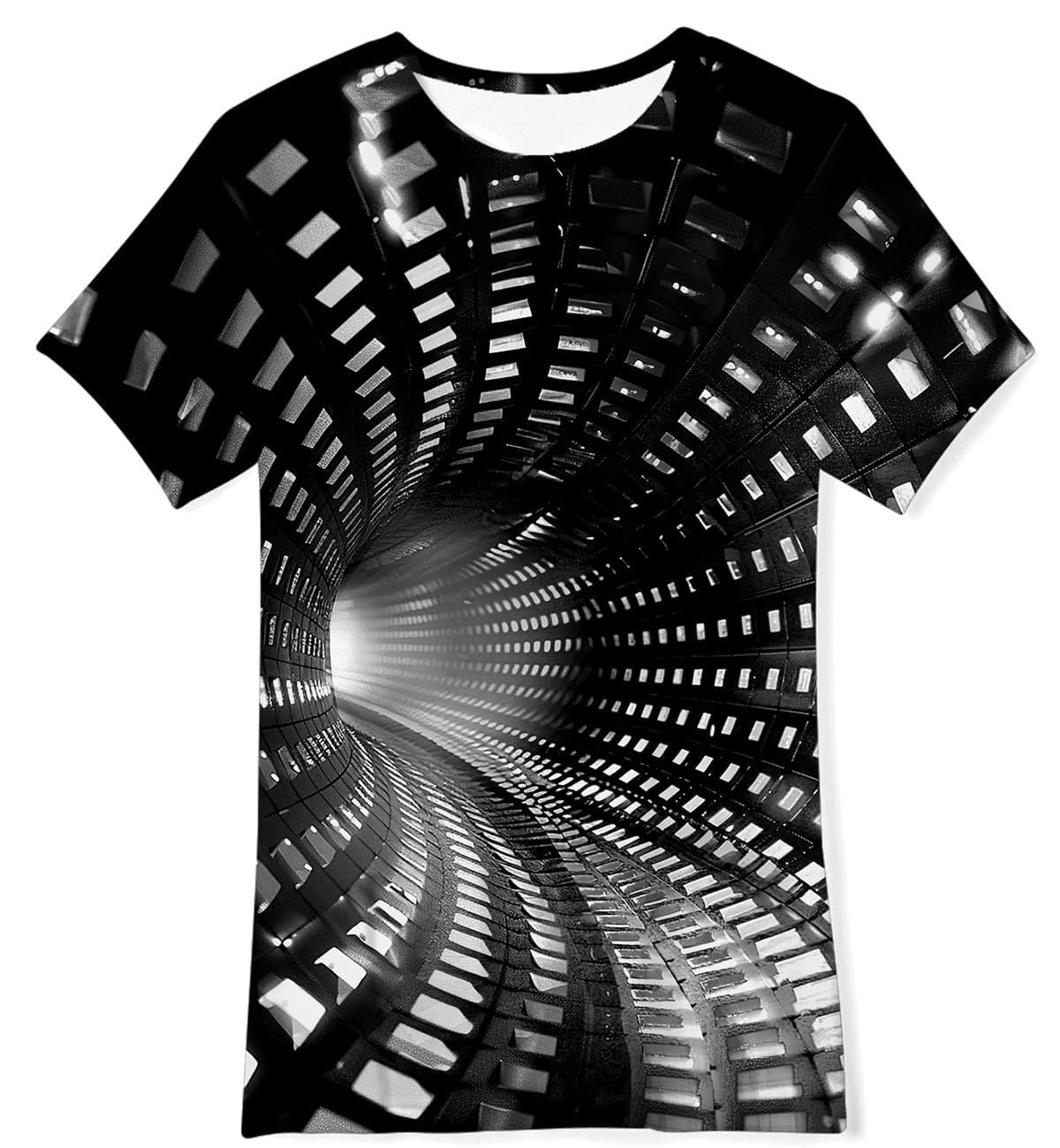 Boys Girls 3D Graphic Printed T-Shirt Crewneck Short Sleeve Tees 6-14 Years