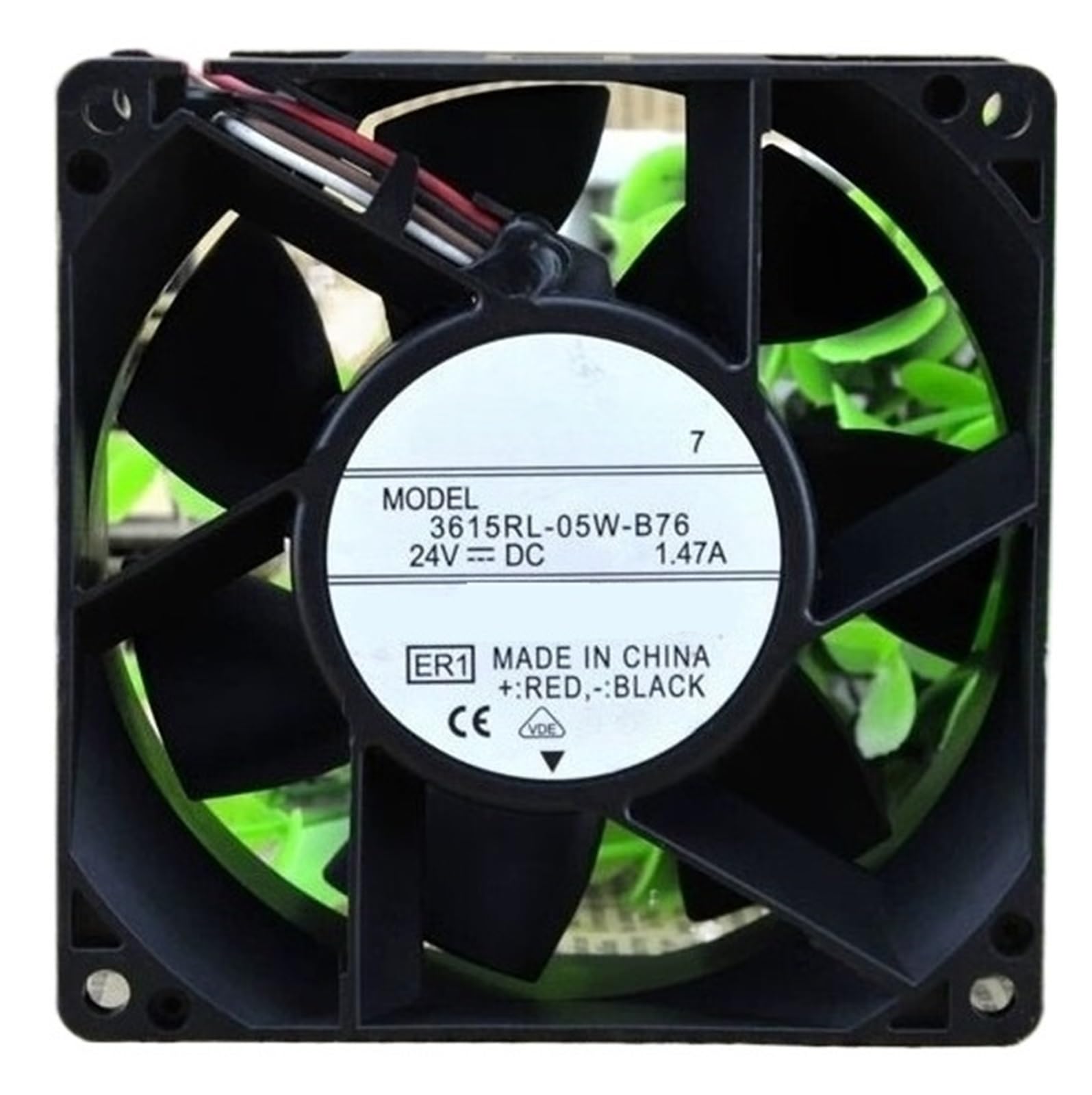 Ventilateur 24 V CC 3615RL-05W-B40 avec variateur de fréquence de 92 mm