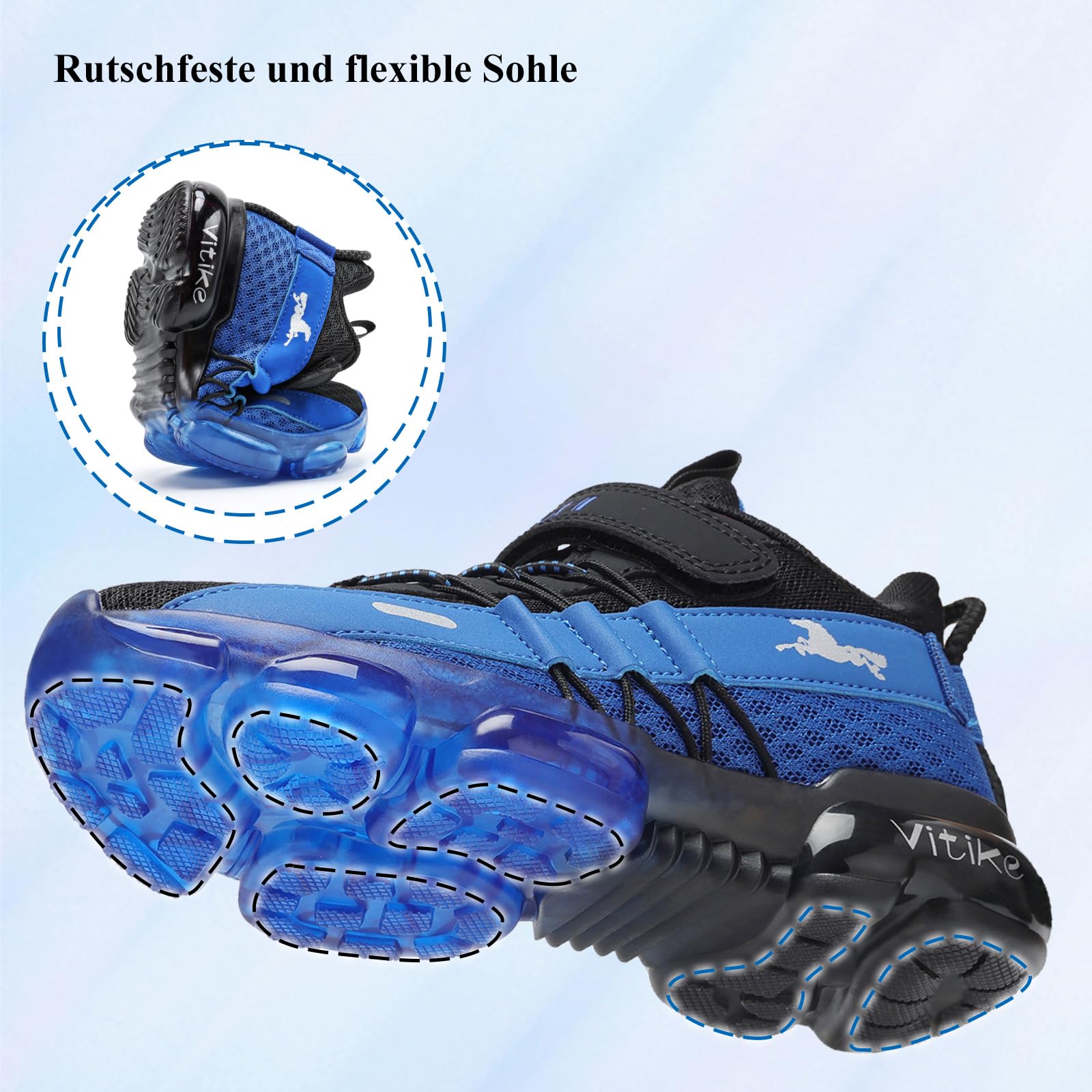 JMFCHI Scarpe da ginnastica per bambini, scarpe da ginnastica per bambini, scarpe sportive, casual, traspiranti, leggere, per bambini, unisex