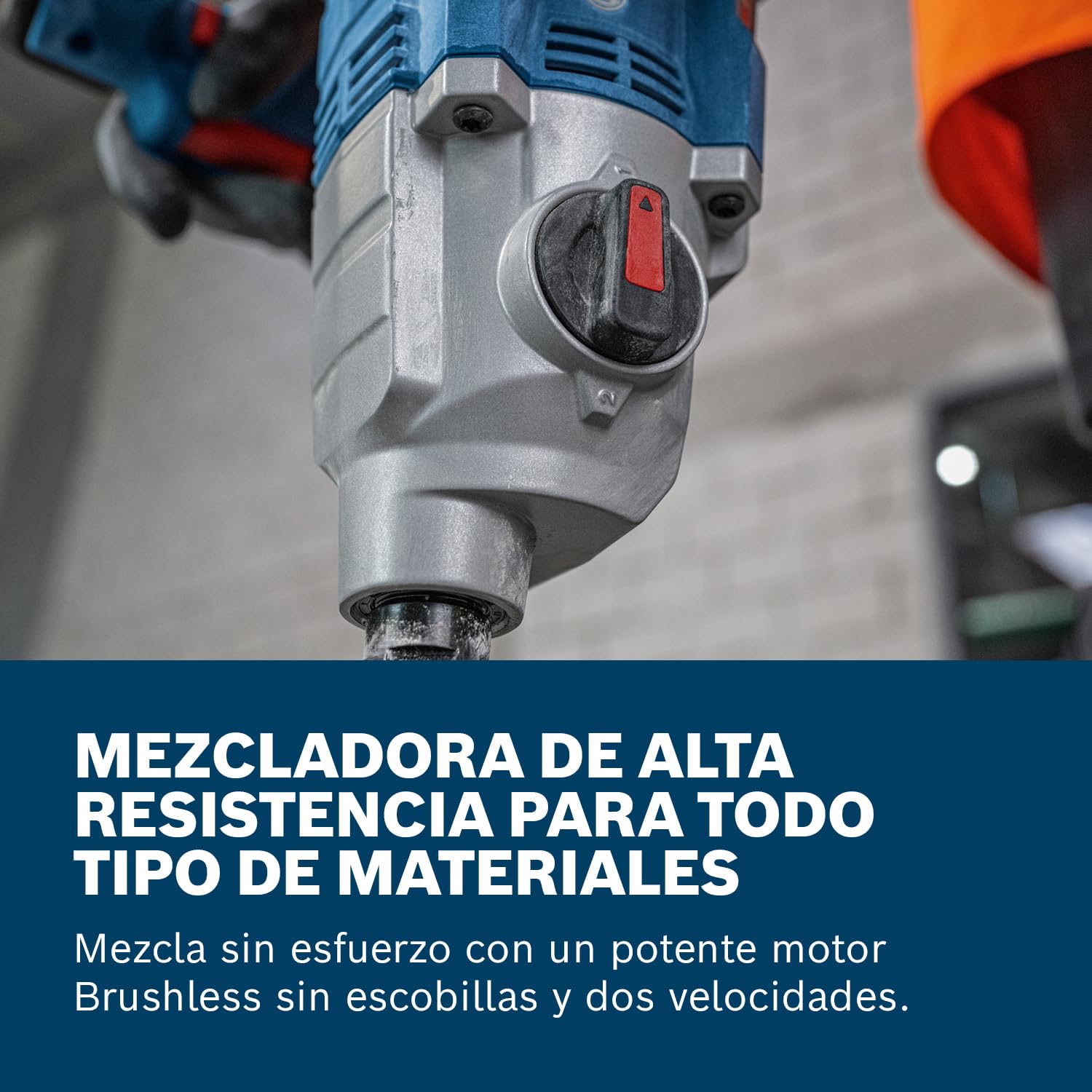 Bosch Professional 18V System mezcladora a batería GRW 18V-160 (incl. 1 extensión de 7 cm (M14-M14), 2 llaves, sin batería/cargador)