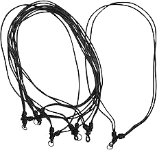 ELLU Black Hemp Cord Pendant Necklace Chains Chokers String Knot Ropes Bulk Wholesale