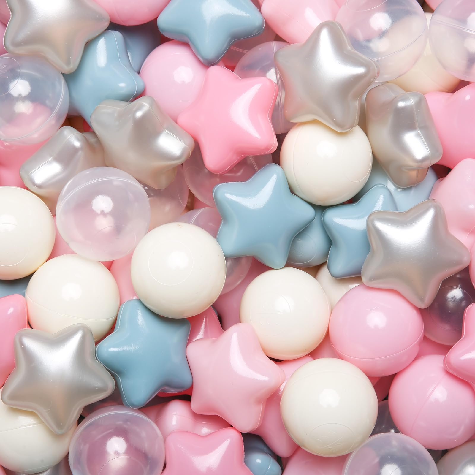 TRENDPLAY Star Ball Pit Balls 100 Pack