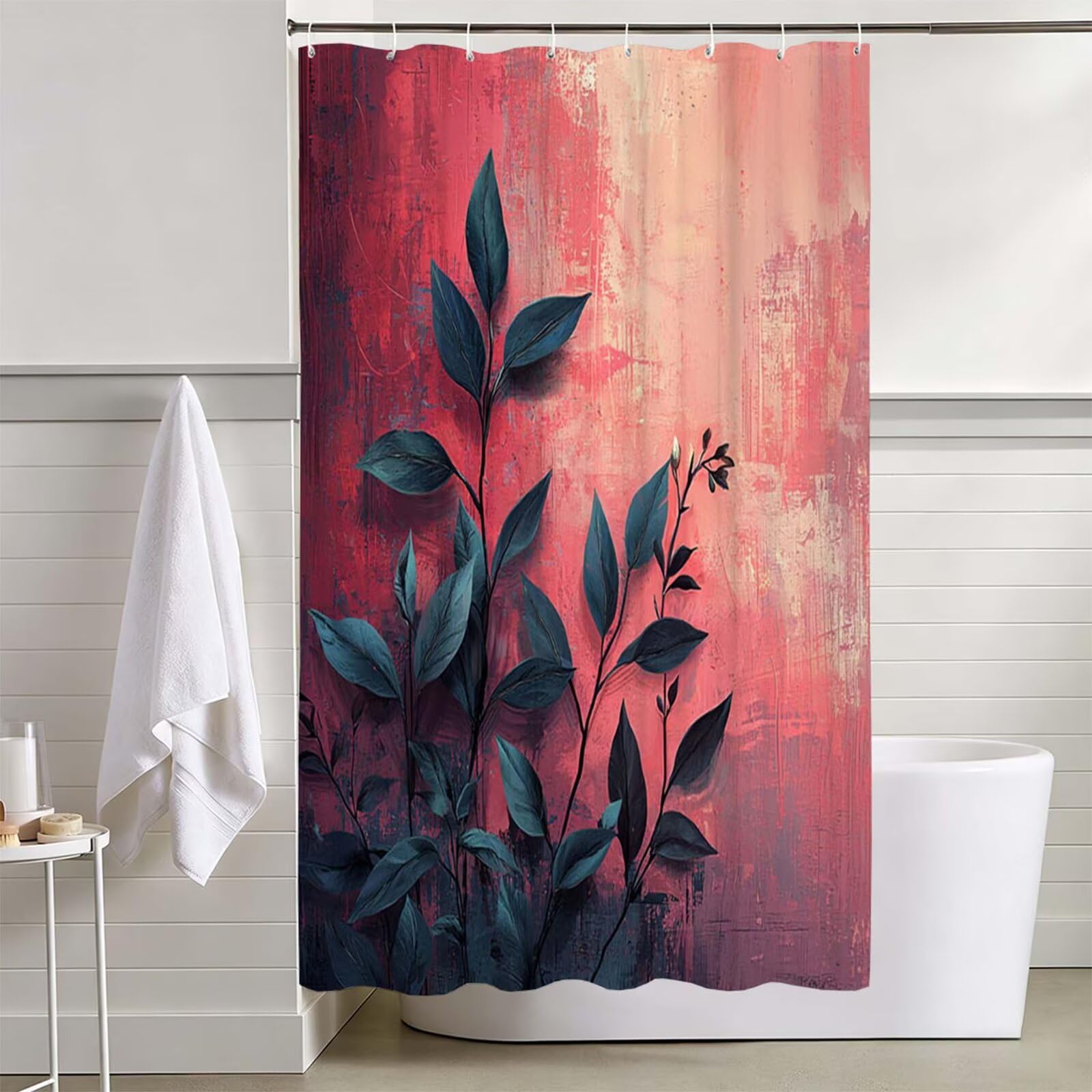 Rideau de Douche Rose, Rideau Douche 240x200cm D-559