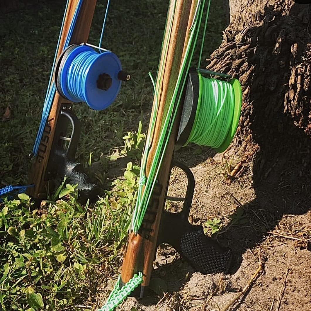 Aussie Reels Spearfishing Reel Line Stiff 100% UHMWPE Shooting line wishbones Speargun 1.9mm 680lbs 175ft Underwater Freediving Scuba Outdoors Survival Fishing Activity Camping