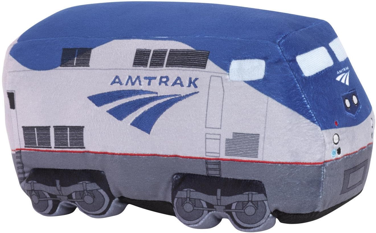 Amtrak Train Plush Locomotive Pillow 11 inches Uzbekistan Ubuy