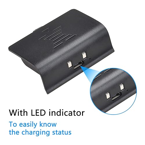 Miniatura 7 de PowerTrust Rechargeable Battery Compatible with Xbox One Controller Battery with 2 in 1 Micro USB Cable and Charge Kit for Xbox OneOne SOne XElite