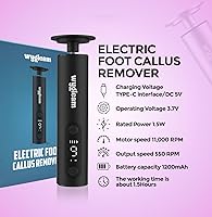 Vista 6 de Removedor eléctrico de callos (negro)