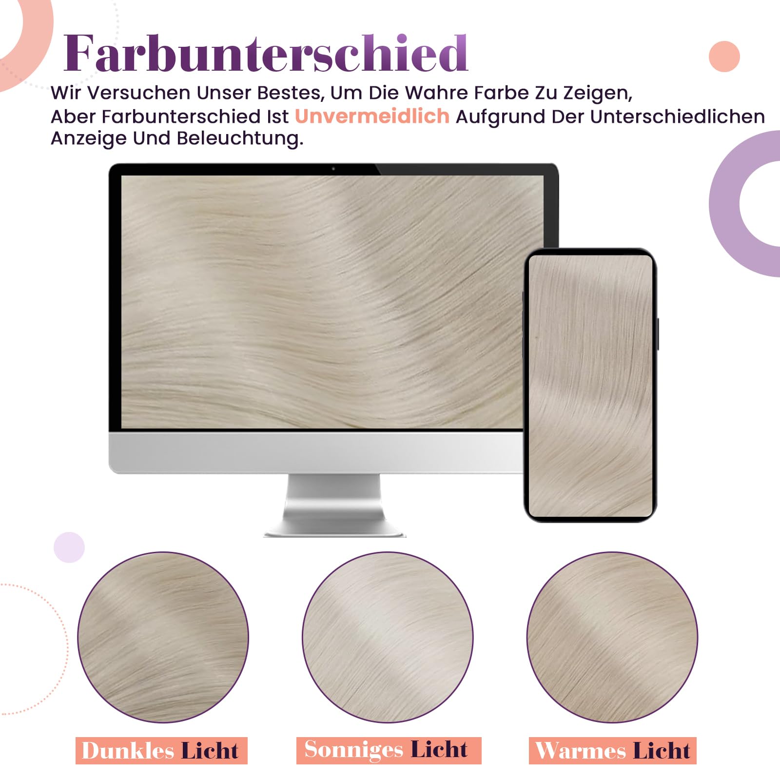 LaaVoo Clip in Extensions Echthaar Platinblond Echthaar Extensions Clip Doppelt Tressen Haarverlängerung Echthaar Clip in Extensions Remy Human Hair Glatt Full Head #60 50cm 7PCS 105g