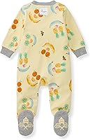 Vista 95 de Burt's Bees Baby - Pijama de una pieza para bebé, mameluco para dormir y jugar, algodón 100% orgánico, cremallera frontal Guitarra acústica.