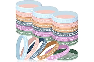 Yinkin Christian Bracelets for Youth: Empowering Faith with Inspirational Words