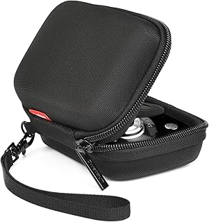 Cwatcun Camera Carrying Case for Digital Camera, Small Camera Pouch for AbergBest 2.7" LCD Kodak Pixpro/Canon PowerShot ELPH 180/190 / DSCW830 Travel Cameras, Waterproof Shockproof Case-Black