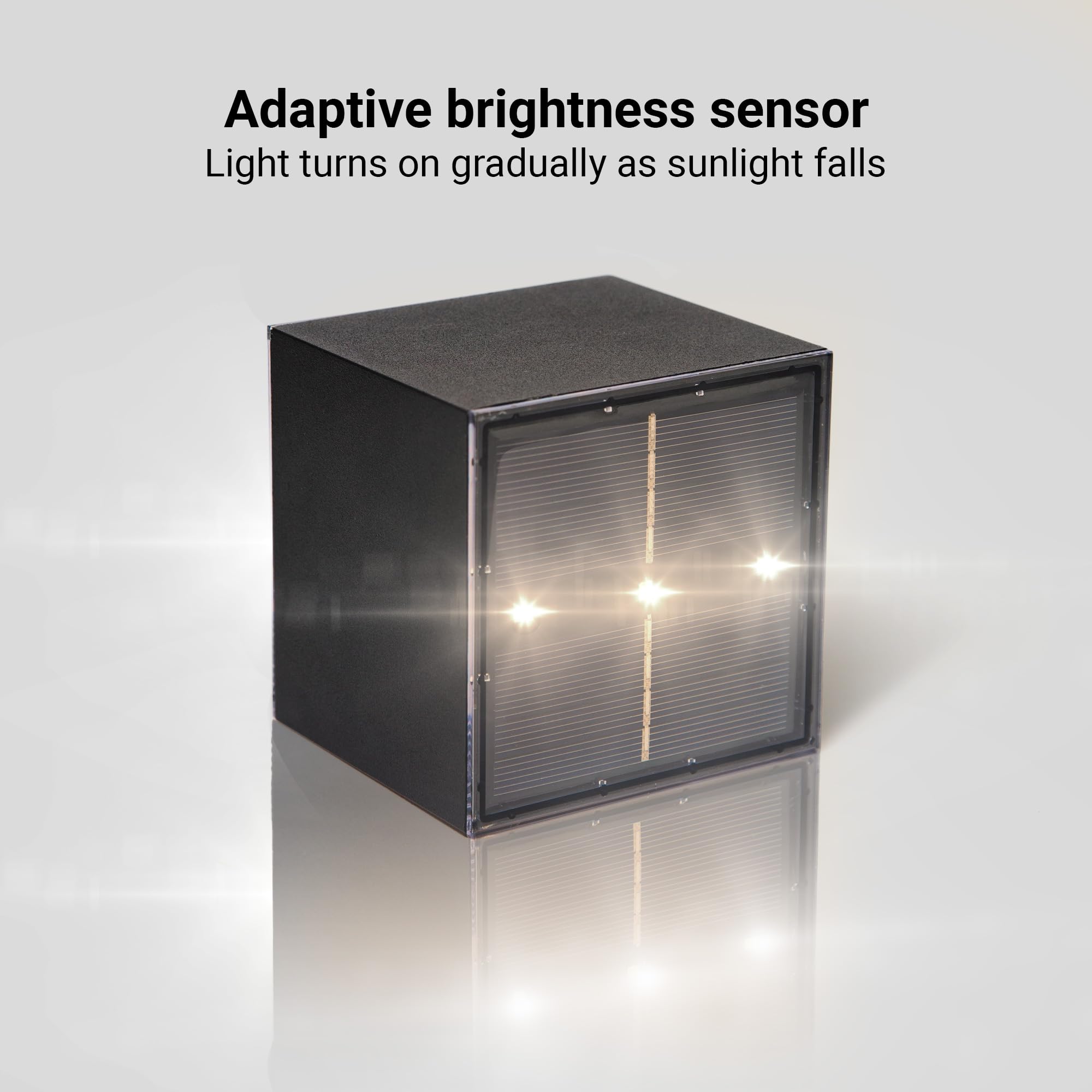 Proxinova Up & Down Solar Wall Light, Outdoor Solar Lights Garden, Waterproof IP65 Fence Light, Wireless Wall Lights Outdoor - Image 4