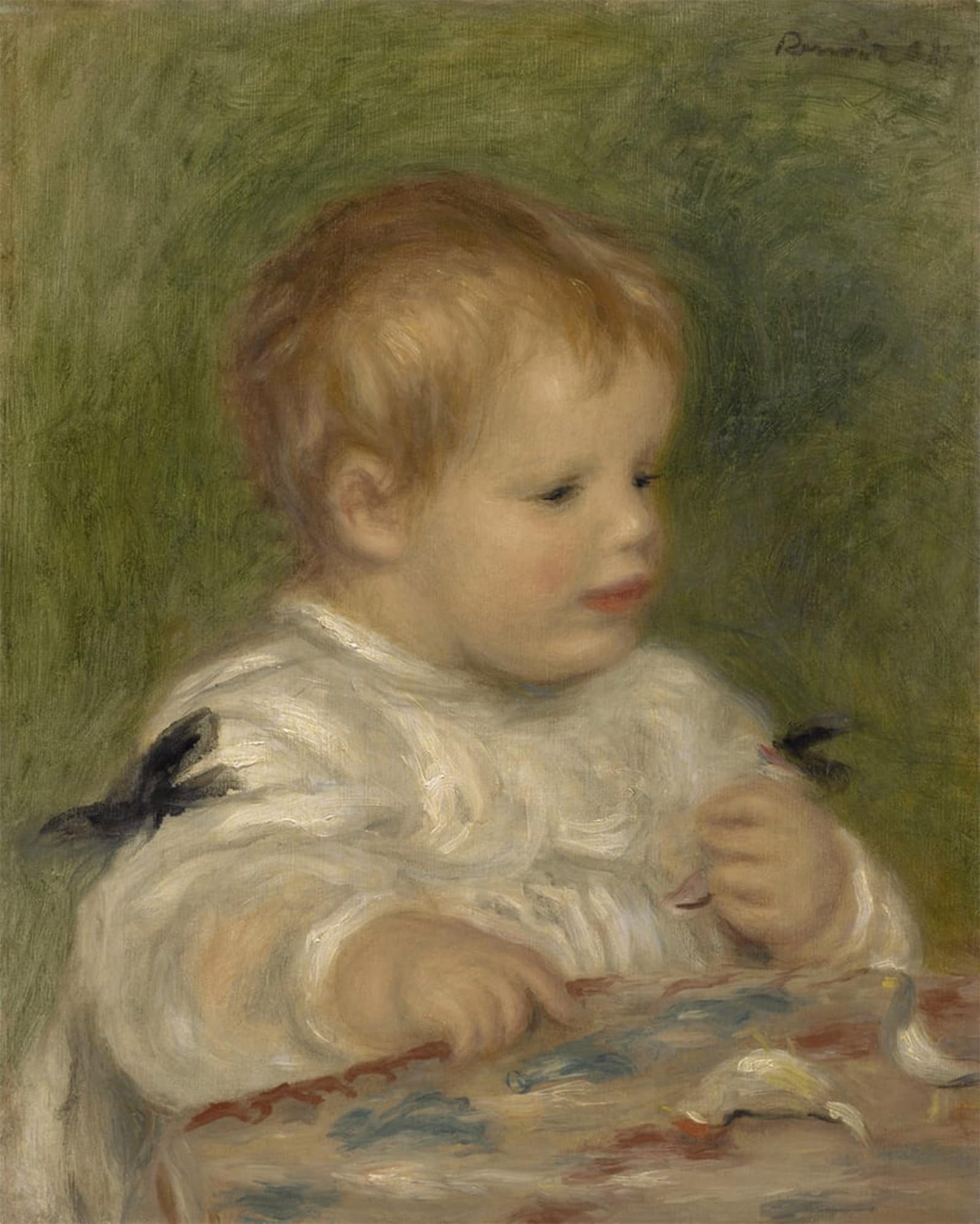 RZHRHJES Vintage Wall Art Picture on Canvas Wall Art Poster Jacques Fray by Pierre Auguste Renoir Canvas Poster for Office Decor 60x90cm