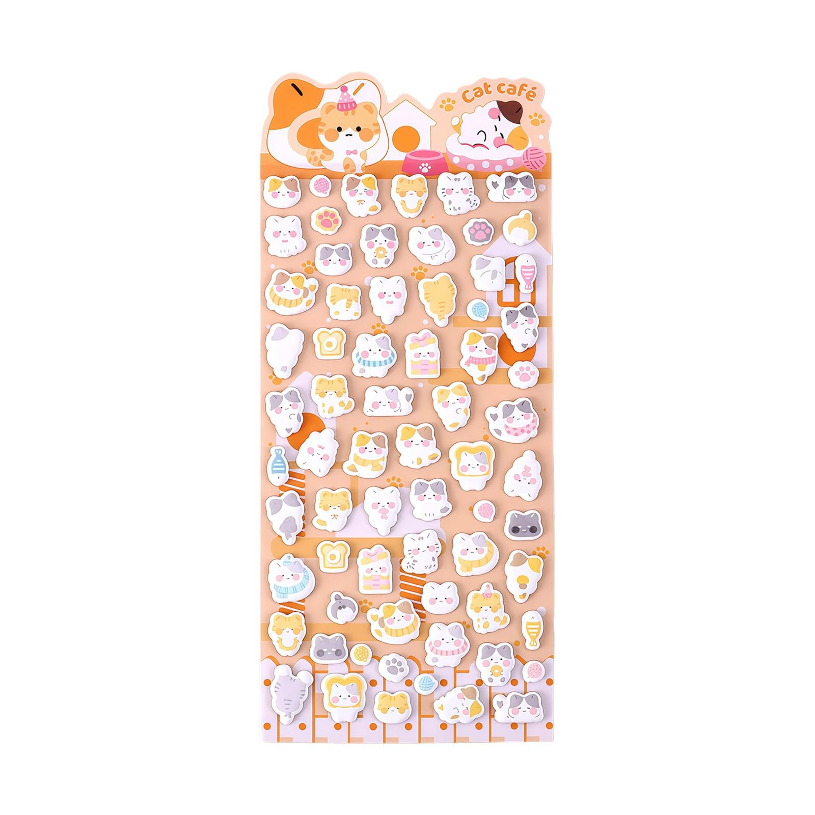 Foam Sticker for Craft Journal Planner Photo Album Scrapbooking Kids Motivational for Classroom Rewarding Animal Foam Cartoon