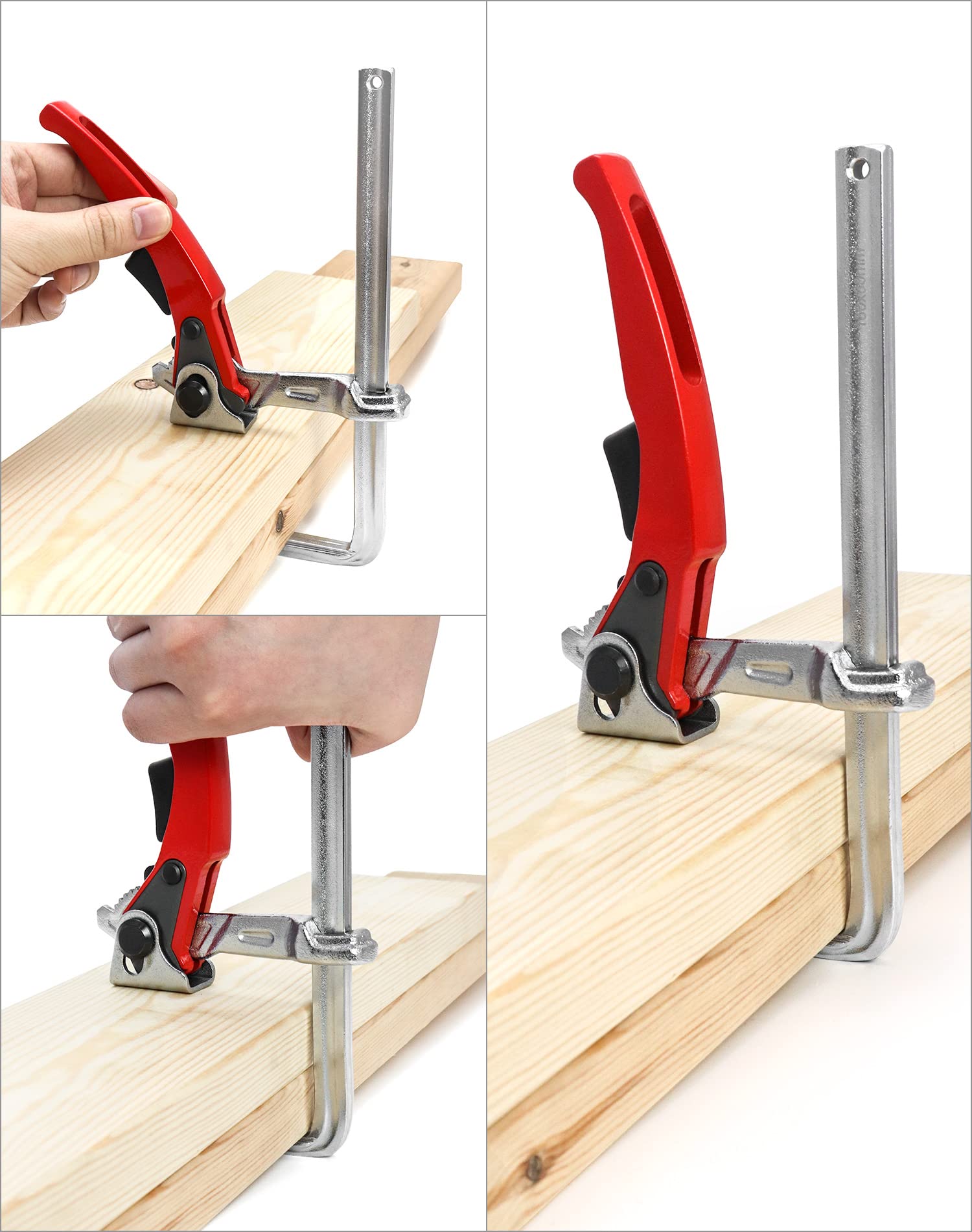 Morsetto A Leva In Acciaio Per Guide - Serraggio Rapido Per Falegnameria E Lavorazioni - Foto 10