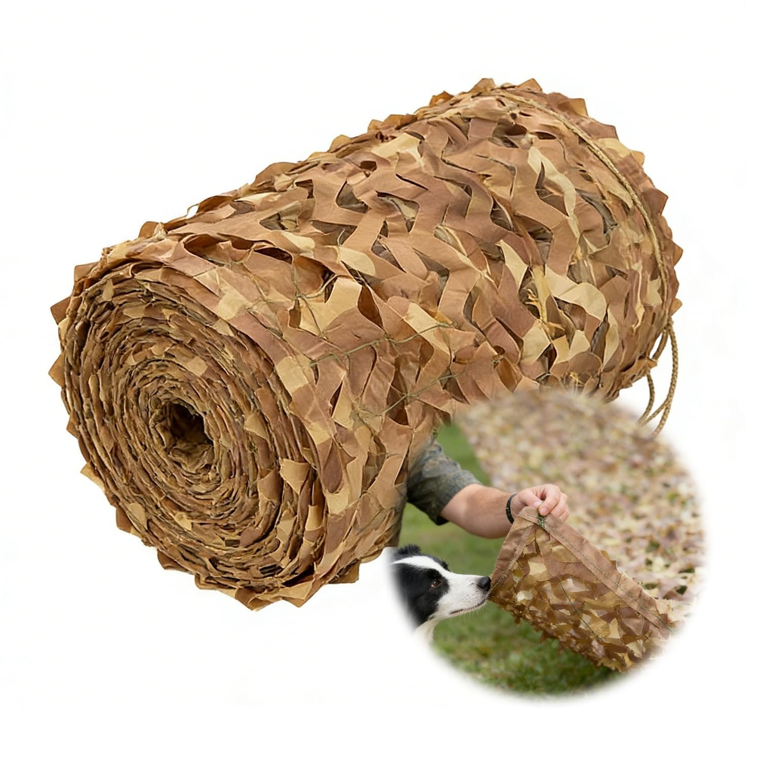 HGTRH Camo Netting, Camouflage Netting Camouflage Net Blinds for Sunshade, Camping, Shooting and Hunting and Many More 3x10m