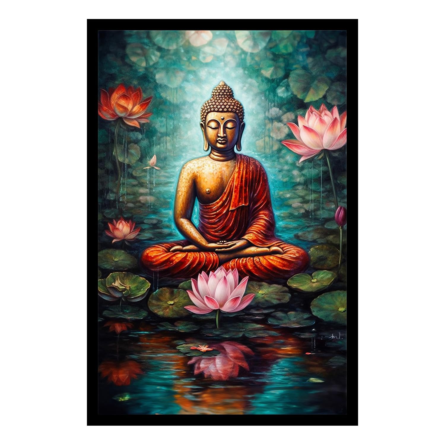 Décoration murale spirituelle Bouddha pour votre espace méditation zen