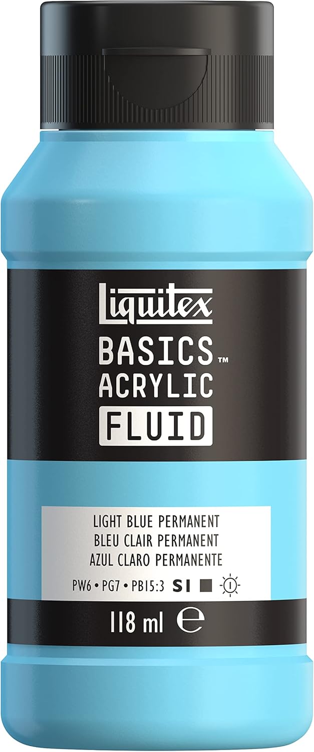 Liquitex BASICS Acrylic Fluid Paint, 118ml (4oz) Bottle