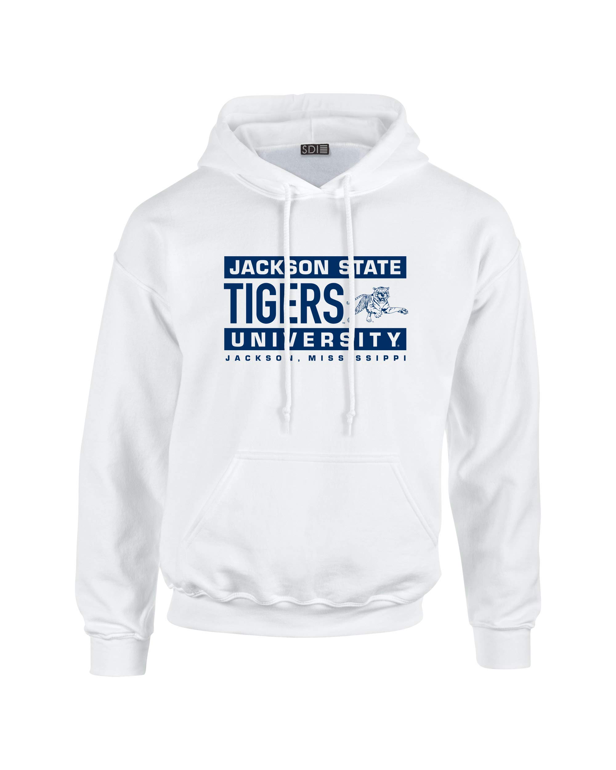 Sudadera con capucha SDI de diseño de barra universitaria con textura afelpada unisex 2