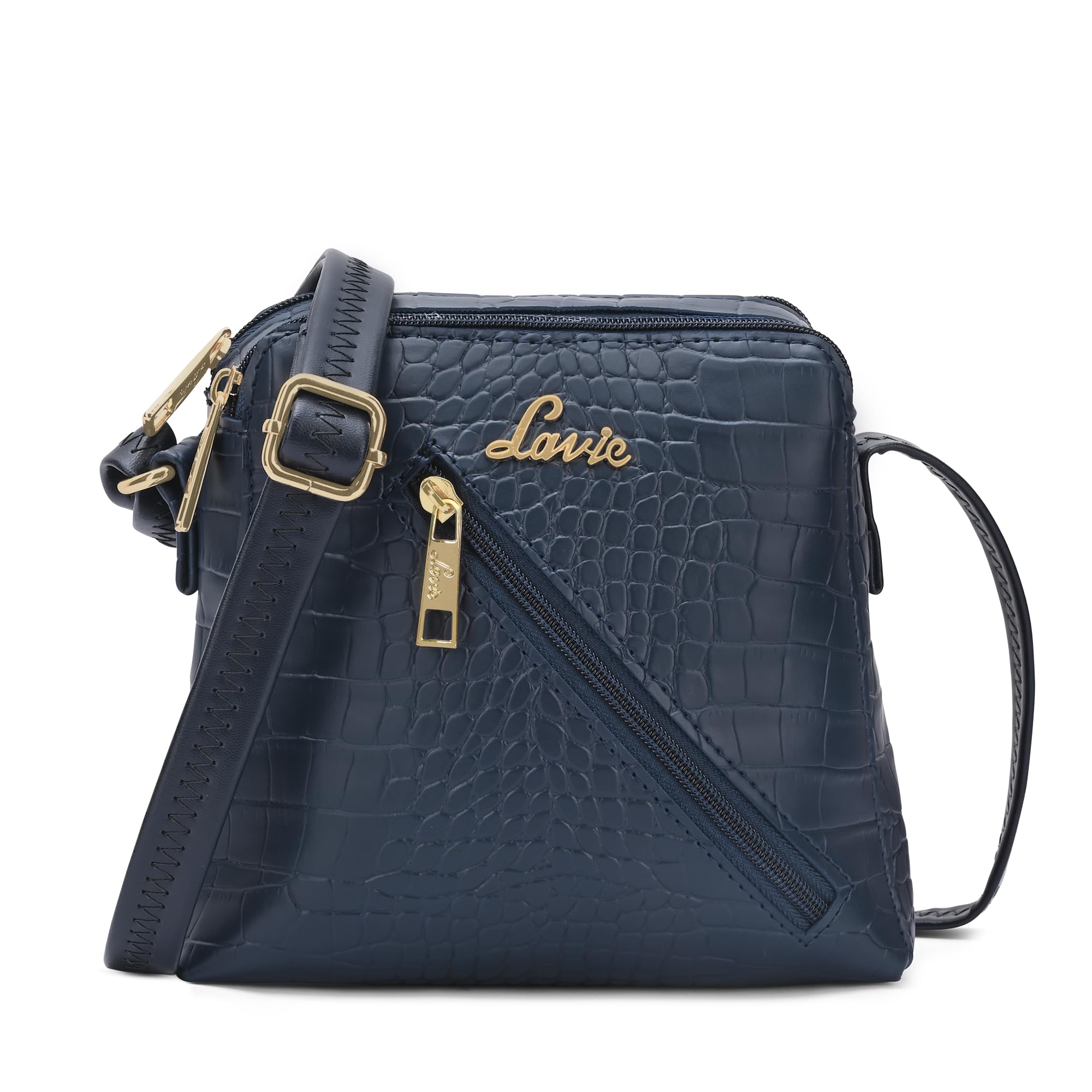 Lavie Womans Croc Tracy Crossbody Sling Bag | Ladies Purse Handbag (B0D9H32X6F) Amazon Price History, Amazon Price Tracker