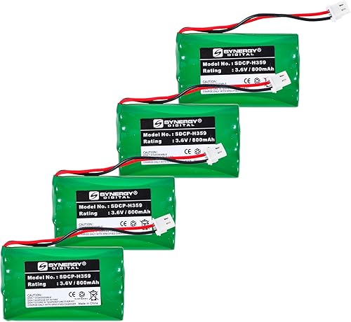 Miniatura 10 de Sharp UXBA01 - Batería para teléfono inalámbrico 2 - unidades