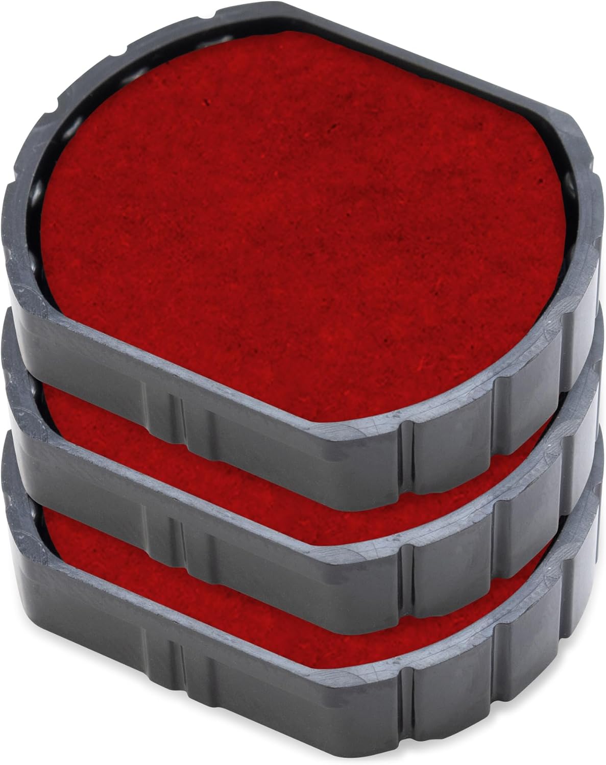 E/R45 Replacement Pad Compatible for 2000 Plus Printer R45 - Water Based - Pack of 3 - Blue & Red (2 Colors)