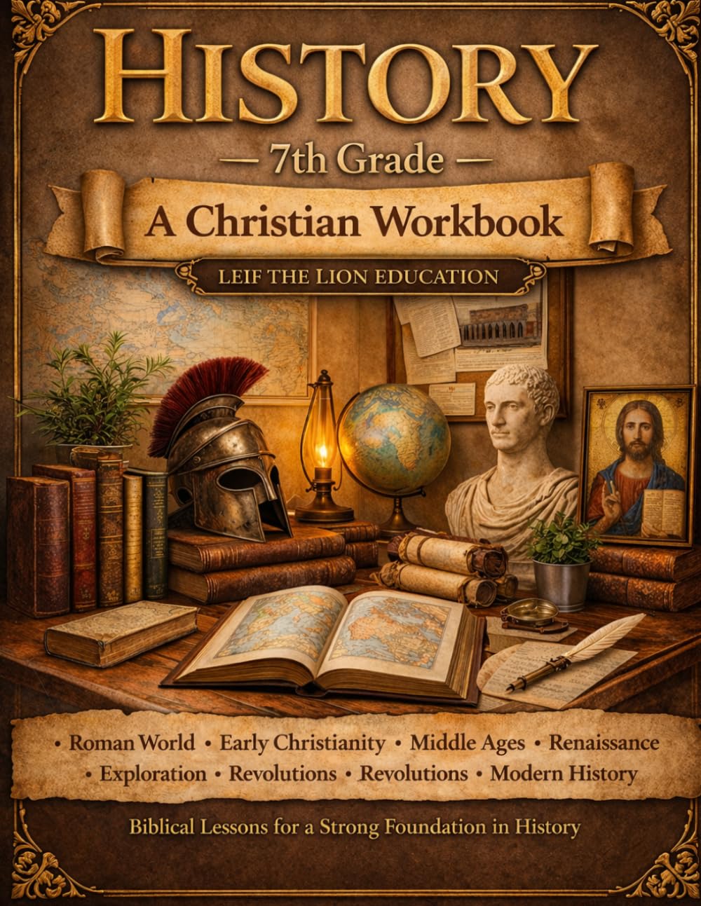 7th Grade History: A Christian Homeschool Workbook (History Workbooks)