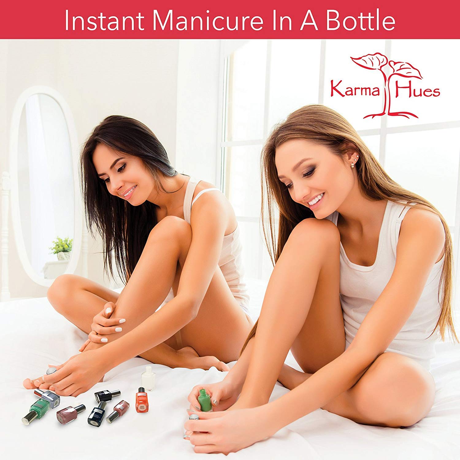 Esmalte de uñas natural orgánico Karma, pintura de uñas no tóxica, vegana y sin crueldad (Party Dress)