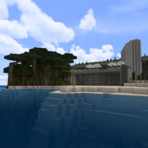 New Island Mantion Map For MCPE