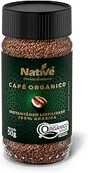 Café Orgânico Solúvel Liofilizado, Native 50g