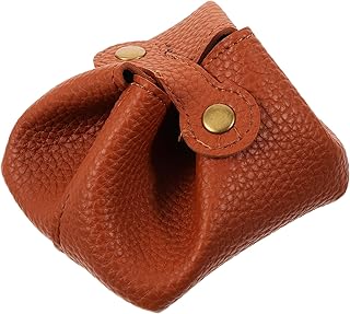 Bolsa De Dinheiro De Couro Bolsa De Moedas Pequena Bolsa De Moedas De Pu Flexível Bolsa De Moedas Ao Ar Livre Bolsa De Moedas Elegante Bolsa De Armazenamento De Moedas Bolsa De
